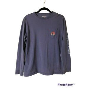 Vineyard Vines 18 / XL Shirt long sleeve Lighthouse moon sailing boat